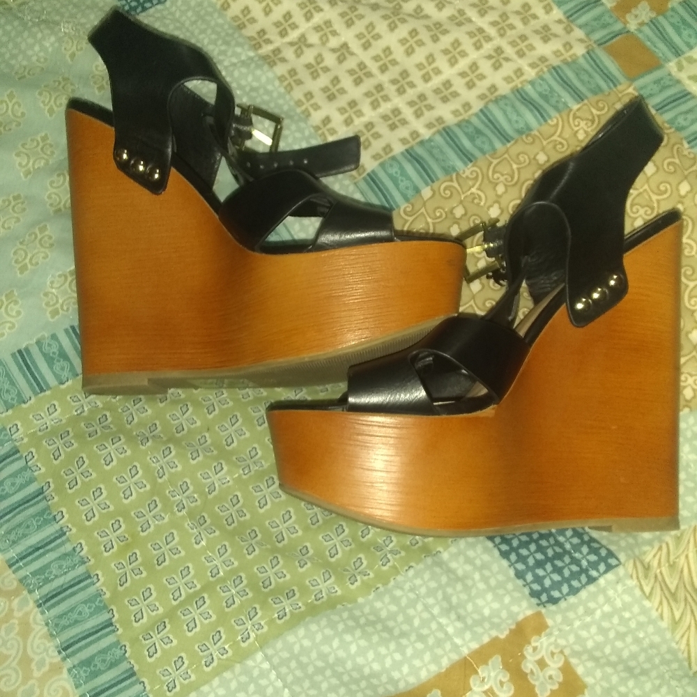 Women's Open Toe Wedges